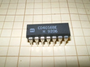 Interruptor analógico cuádruple CD4016 4016B/multiplexor cuádruple - Imagen 1 de 1
