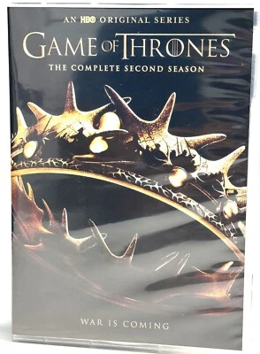 Game of Thrones: The Complete Second Season (5Disc DVD Set) Like New - Image 1 of 4