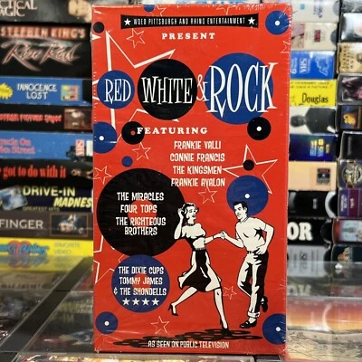 Red White and Rock 2002 VHS Rhino WQED Live Concert Frankie Valli Connie Francis - Image 1 of 4