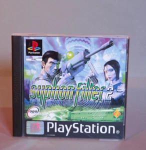 SYPHON FILTER 2 Black Label COMPLET BOÎTE NOTICE SONY PS1 PAL FRA VF CIB OVP II - Foto 1 di 10