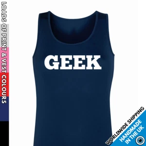 Chaleco Geek Damas • Prenda sin mangas Geek Nerdy Dama Chic Niñas Divertido Secreto Santa Adorable - Imagen 1 de 6