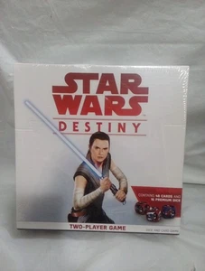 2017  STAR WARS DESTINY: TWO-PLAYER GAME SET 2 Player Rey / Kylo Ren FFG  " NEW" - Picture 1 of 2