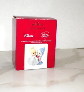 HALLMARK ORNAMENT DISNEY PREC MOMENTS CINDERELLA FAIRY GODMOTHER LTD ED NIB 2021 - Picture 1 of 4