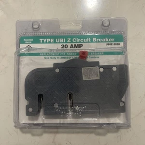 Connecticut Electric UBIZ-2020 2 Pole Circuit Breaker, 20 Amp Zinsco NEW - Picture 1 of 2