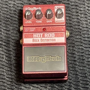 Digitech HOT ROD Rock Distortion Pedal Red Main Unit Only Used Untested - Picture 1 of 1