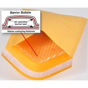 500 #2 8.5x12 Kraft Bubble Padded Envelopes Mailers Shipping Case 8.5"x12" - Picture 1 of 10