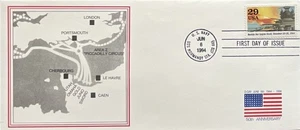 D-Day 50 Anniversary Celebration 2838 World War II Stamp #10 - Bild 1 von 1