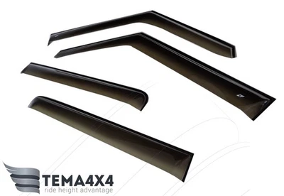 Tape-on Windows Visors Deflector Sun Rain Guard for Suzuki Swift 2010-2017 - Image 1 of 4