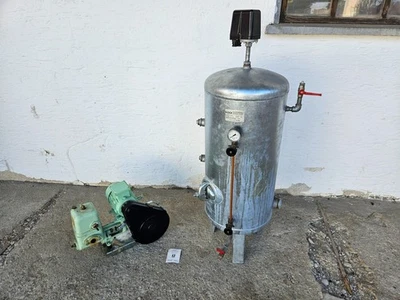 Speck PM20 Kolbenpumpe/ 150 Liter Druckspeicher/ Druckkessel/ Wasserknecht Loewe - Bild 1 von 4