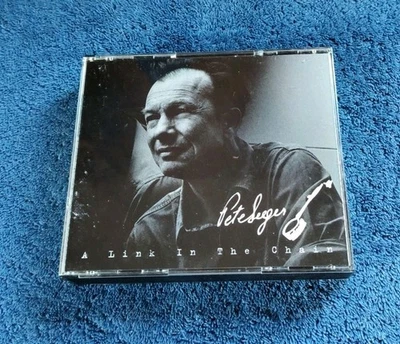 A Link in the Chain by Pete Seeger CD 2 Disc Set Columbia Legacy Hobo's Lullaby Foto 1 de 4