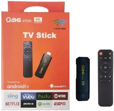 Smart TV Stick Android WiFi 5G HDMI Streaming Netflix YouTube 4K Chiavetta - Immagine 1 di 4
