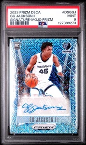 2023 Prizm Deca GG Jackson II Mojo Prizm Auto #DSGGJ PSA 9 - Foto 1 di 2