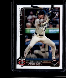 2025 Topps DaShawn Keirsey Rainbow Foil Rookie - Picture 1 of 2