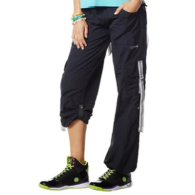 Pantalones cargo Zumba Craveworthy - Coser negros ~ talla M ~ ¡Nuevos! Envío gratis Foto 1 de 4