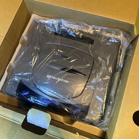 Sega Saturn HST-0004 Console Set Gray with BOX controller JP