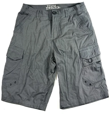 Pantalones Cortos de Carga No Fear Para Hombre Gris Talla 28 Exterior Skate Surf Bolsillos Utilitarios Foto 1 de 4