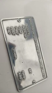 Placa de identificación Vinplate V/N Vin Number Doggy Tag Holden Dealer Team HDT AERO Serie II - Imagen 1 de 1