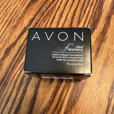 Avon Ideal Flawless Matte Mousse In PURE BEIGE N102 HTF - Image 1 of 3