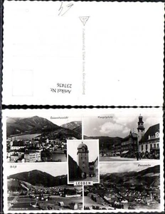 237476,Leoben Totale Hauptplatz Turm Donawitz Göß Göss Mehrbildkarte - Bild 1 von 1