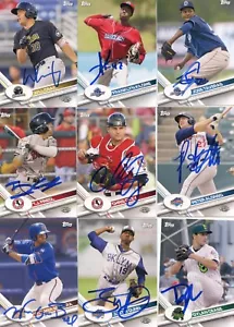 WUILMER BECERRA SIGNED 2017 TOPPS PRO DEBUT ROOKIE CARD AUTO - Picture 1 of 1