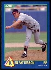 1989 Score Hottest 100 Rising Stars Ken Patterson Chicago White Sox #61