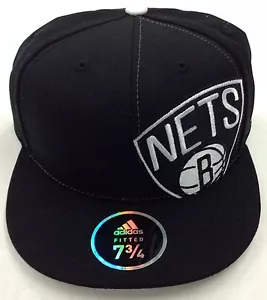 NBA Brooklyn Nets Adidas Fitted Cap Hat Beanie Style #G228M NEW! - Picture 1 of 1