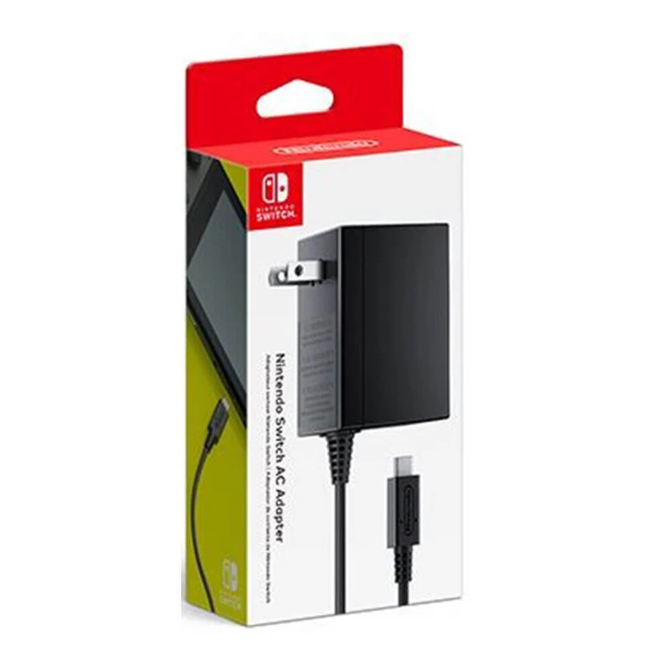 SWI Official Nintendo Swith System AC Adaptor Black Video Game Accessories - Image 1 of 1