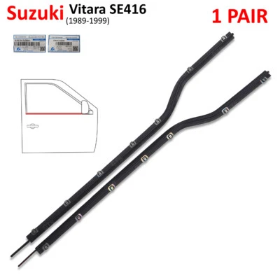 For Suzuki Vitara SE416 ET TA 2 Dr 1989 - '98 Outer Weatherstrip Door Beltline - Image 1 of 4