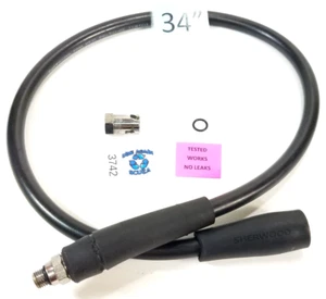 Sherwood Wisdom 1 2 3, Vision SCUBA COMPUTER QUICK DISCONNECT QD HP HOSE Oceanic - Picture 1 of 9