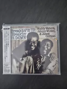 MUDDY WATERS,JOHNNY WINTER,JAMES COTTON/BREAKIN IT UP,BREAKIN IT DOWN/JAPAN CD - Picture 1 of 3