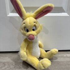 Vintage 90's Disney Store Winnie the Pooh Rabbit 10" Stuffed Animal Plush Doll