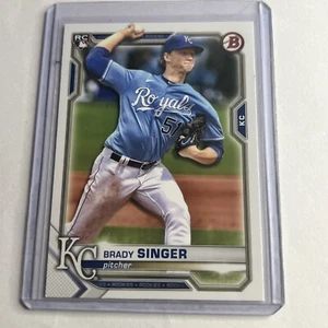 2021 Bowman Paper Base RC #29 Brady Singer - Picture 1 of 2