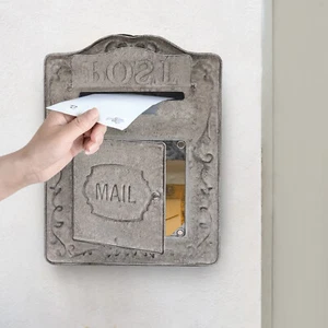 Alter Briefkasten Vintage Wohnkultur An Der Wand Montiert Schmücken - Bild 1 von 23
