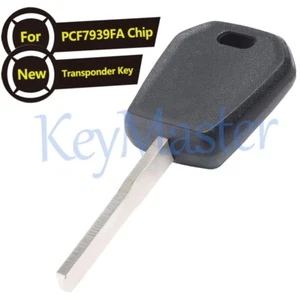 New Uncut Ignition Transponder Key for Ford F-150 Mustang Explorer Expedition - Picture 1 of 4