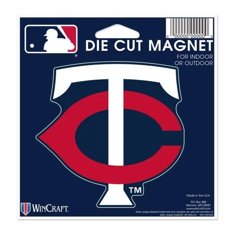 Minnesota Twins 4.5" x 6" Die Cut Logo Magnet [NEW] MLB Car Truck Fridge Auto Cover