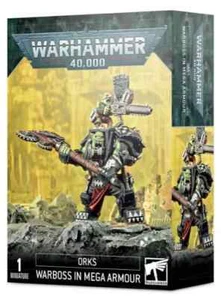 Warboss in Mega Armour Orks 40K Warhammer Precintado - Imagen 1 de 1