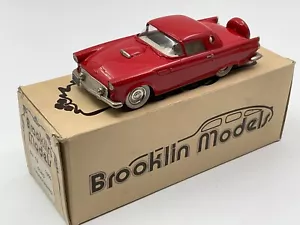 BROOKLIN MODELS FORD THUNDERBIRD 1955 1/43 Nº 13 METAL MODEL MIB - Imagen 1 de 8