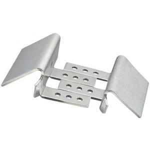 (2)-Steel Zinc Plated Adjustable Bottom Barn Shed Sliding Door Guide N131-565 - Picture 1 of 1
