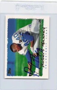 1995 Topps #68 Robert Massey Lions Signed Auto *K8390 - Picture 1 of 2