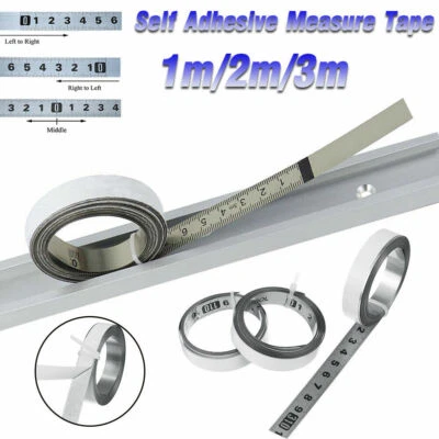 For Miter Saw Self Adhesive Track Tapes Metric Rulers Scale Ruler Tape Measure - Image 1 of 4