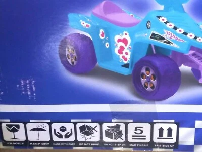 Juguete cuádruple para montar a batería Kid Motorz 6V Xtreme unisex azul exterior - Nuevo  Foto 1 de 4