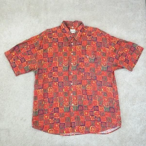 Angelo Litrico Shirt Mens Extra Large Vintage Colourful Crazy Funky Festival - Picture 1 of 8