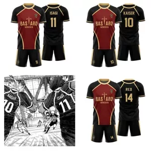 Blue Lock Bastard München Trikot-Set | Anime Trikot & Hose Fan |Designs & Größen - Bild 1 von 9