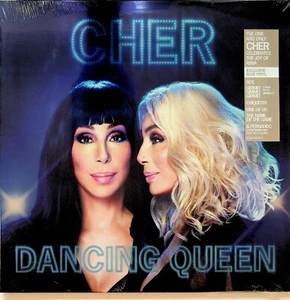 CHER Dancing Queen, Sings The Best of ABBA LP SEALED* BLUE COLOURED VINYL 2018 - Picture 1 of 3