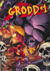 FE6 GRODD #1 2015 Cryptozoic DC Super Villains FOREVER EVIL CARD - Picture 1 of 1