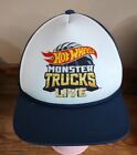 Hot Wheels Monster Trucks Live Trucker Hat  Vintage Snapback Cap Mesh 