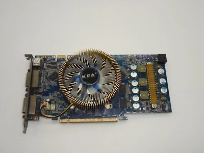 KFA2  GeForce 9600 GT 512MB GDDR3 PCI-E GRAFIKKARTE DUAL DVI S-VIDEO #GK7315 - Image 1 of 4