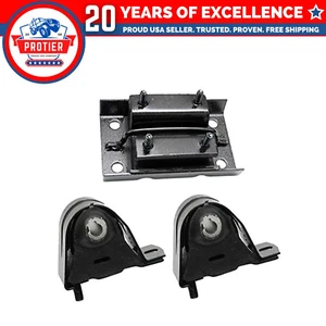 Motor & Trans Mount Set 3pcs A2883, A2883, A2882 for Jeep TJ 2.4L 2.5L 4.0L - Picture 1 of 2