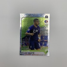 2020 Panini Road to UEFA Euro 2020 Stickers Silver Foil #98 Kylian Mbappe RARE!