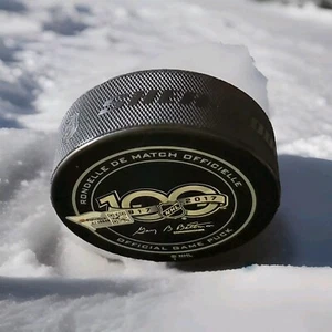 FANATIKER BEWERTET JEAN-FRANCOIS BERUBE SIGNIERT CHICAGO BLACKHAWKS SPIEL PUCK NHL +++ - Bild 1 von 9